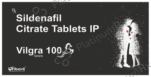 Vilgra 100mg Tablet 4s