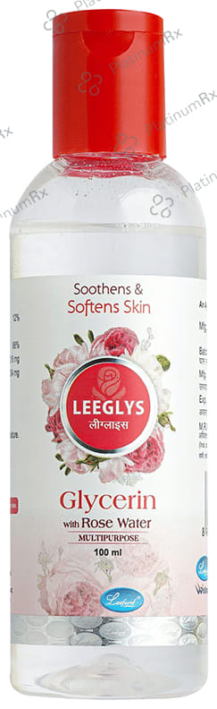 Leeglys Glycerin With Rose Water Liquid 100ml