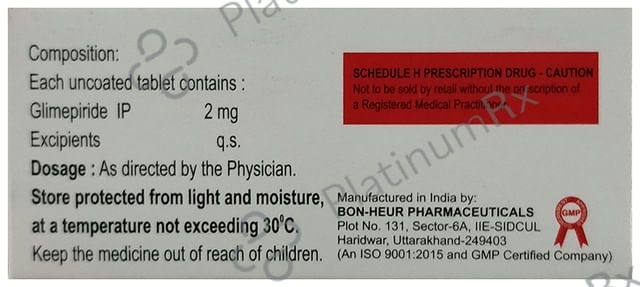 Glimecaid 2 Tablet