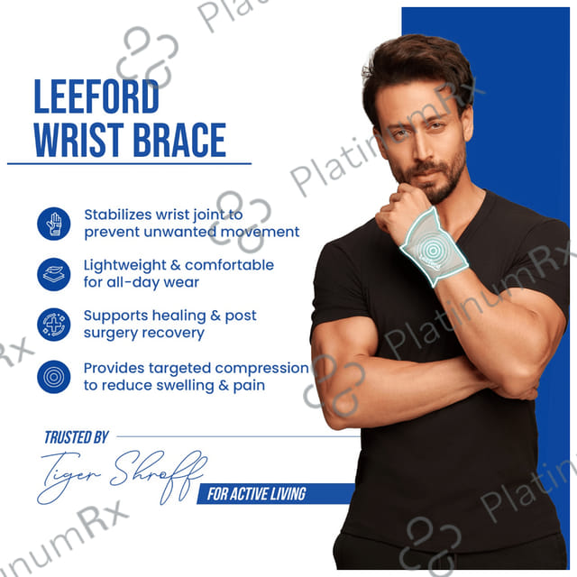 Leeford Wrist Brace Neoprene with Thumb Support Universal