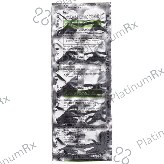 Coversyl 2mg Tablet 10s