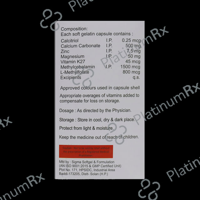 Calcipack XP Softgel Capsule 10s