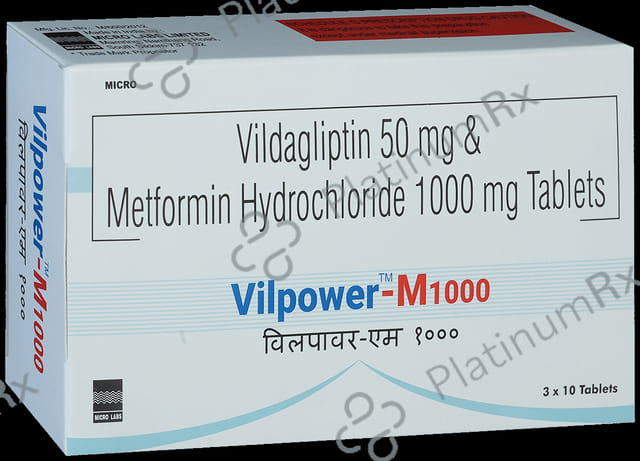 Vilpower M 1000mg Tablet 10s