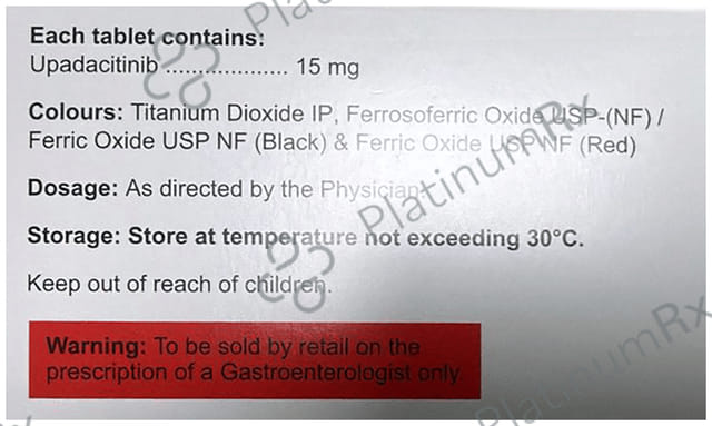 Upadacip 15mg Tablet ER 10s