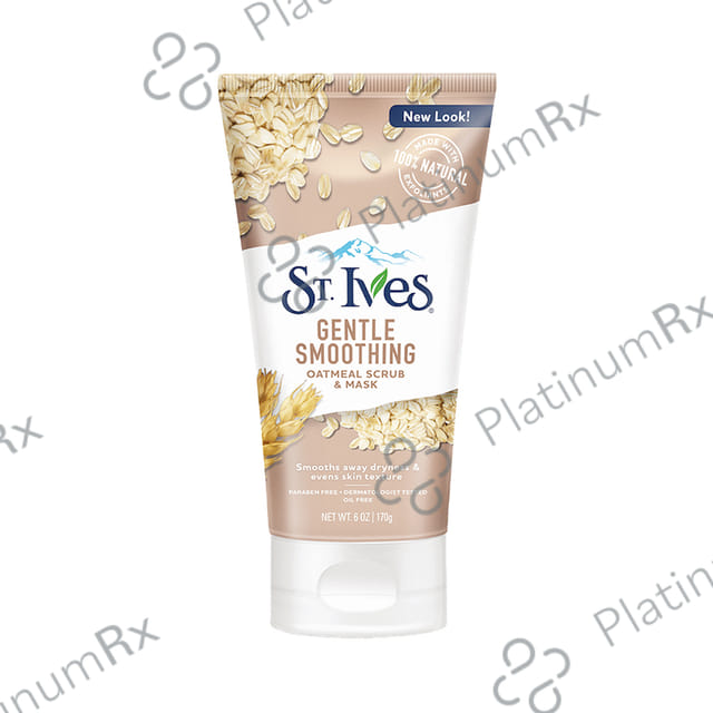 St. Ives Gentle Smoothing Oatmeal Scrub & Mask 170gm