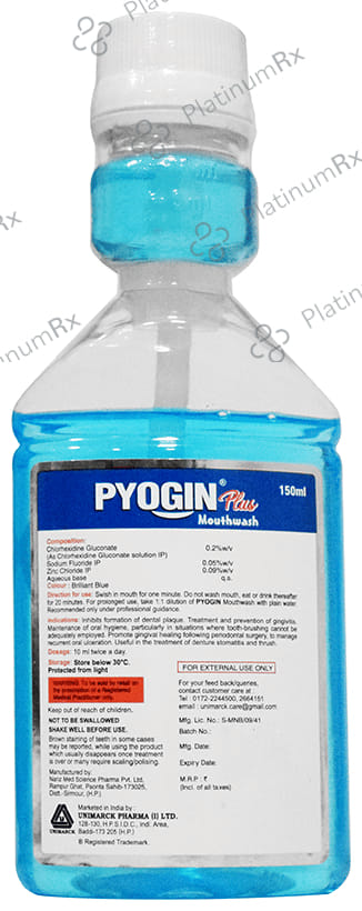Pyogin Plus Mouth Wash 150ml