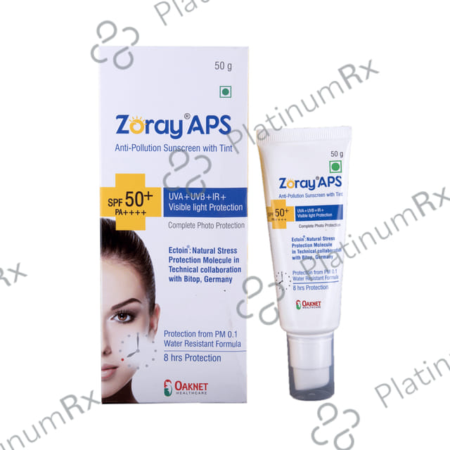 Zoray APS SPF 50+ Sunscreen Gel 50gm