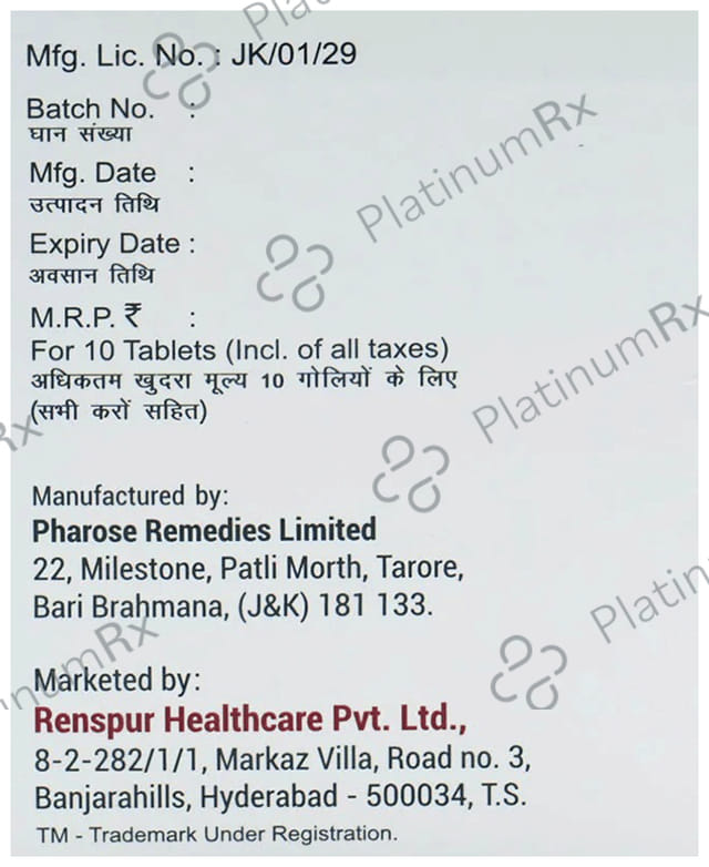 Revaspur 400mg Tablet