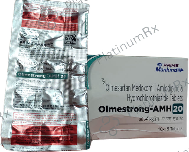 Olmestrong AM 20/5mg Tablet 15s