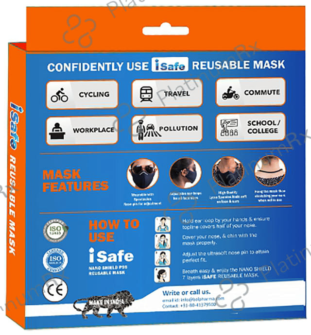 i Safe Nano Shield P95 Reusable Mask 1 Mask