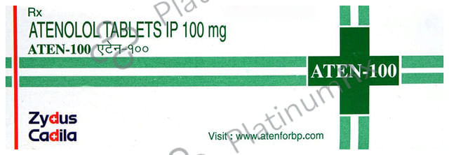 Aten 100mg Tablet 14s