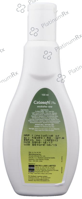 Calosoft Plus Lotion 50ml