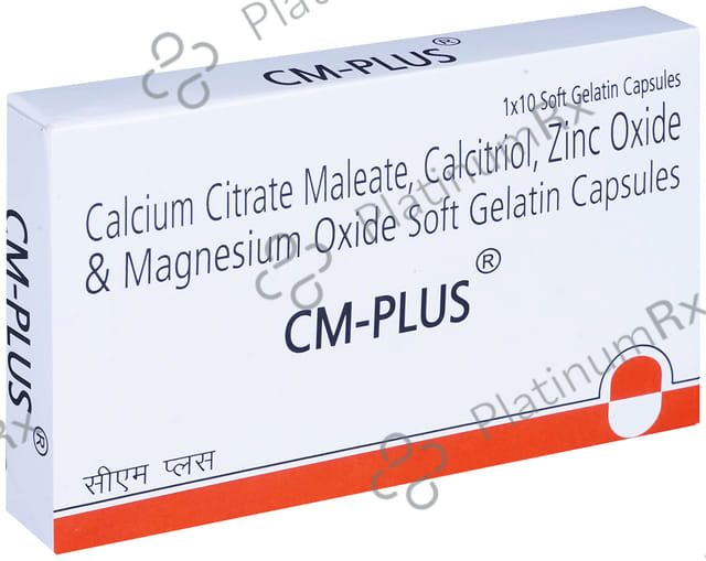 CM Plus Soft Gelatin Capsule 10s