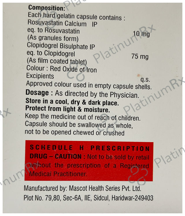 Rozalcea-CV 10 Capsule
