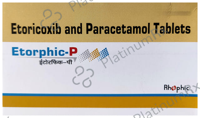 Etorphic P 60/325mg Tablet 10s