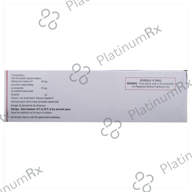 Rabonik 40/75mg Plus Capsule SR 10s