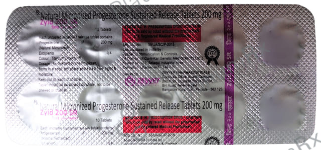 Zyld 200mg SR Tablet 10s