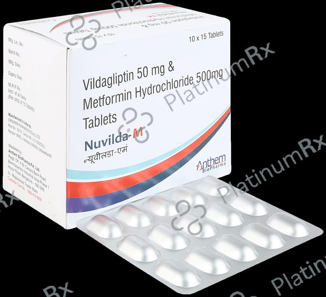 Nuvilda M 500/50mg Tablet 15s