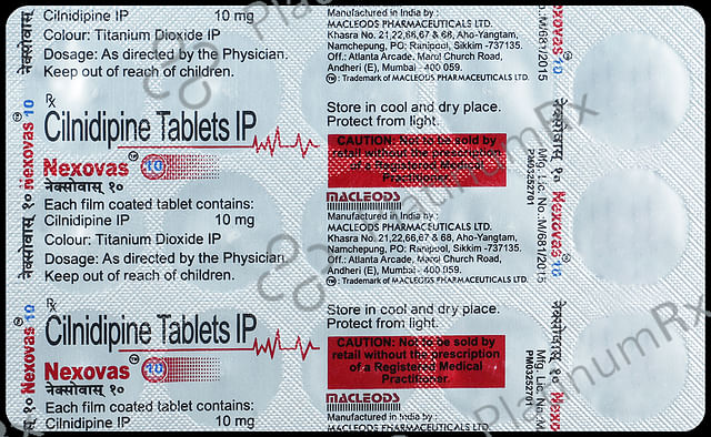 Nexovas 10mg Tablet 15s
