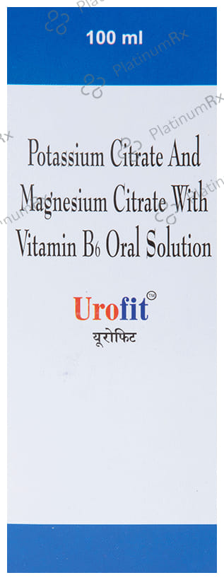 Urofit 375/1100/20mg Oral Solution 100ml