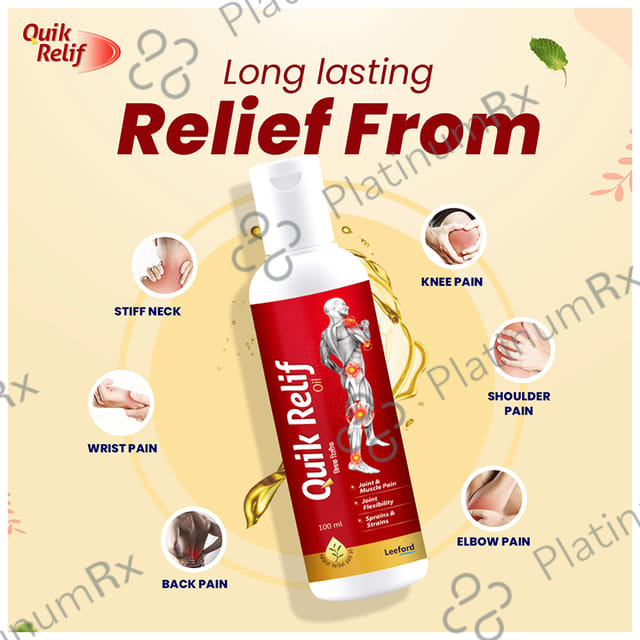Quik Relif Herbal Oil 100 ml