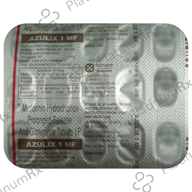 Azulix 1/500mg MF Tablet PR 15s