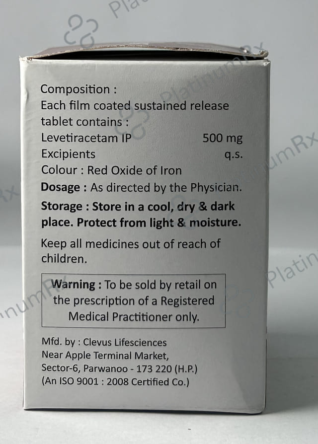 Levpra 500mg SR Tablet 10s