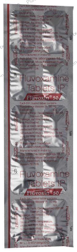 Fluvoxin 50mg Tablet 10s