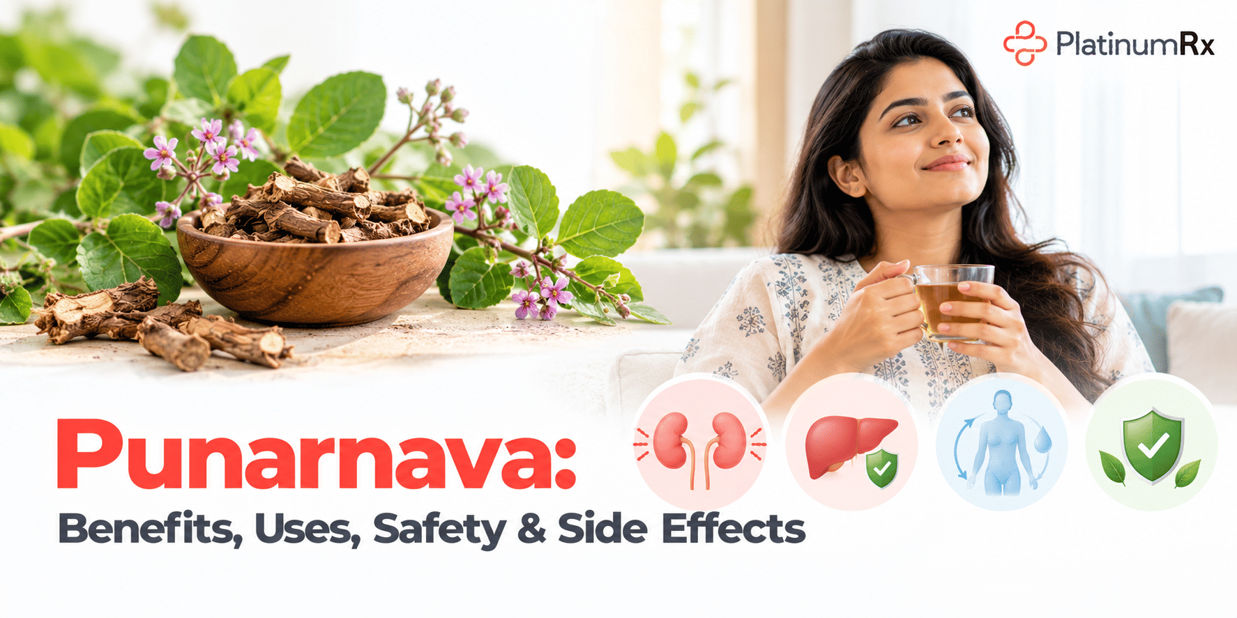 Punarnava: Benefits, Uses, Safety & Side Effects
