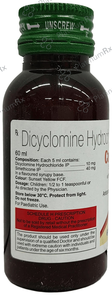 Colimex 10/40mg Suspension 60ml