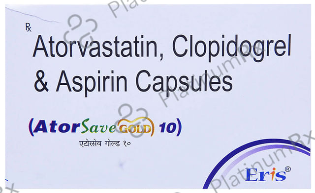 Atorsave Gold Capsule 10s