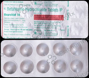 Neurohist 16mg Tablet 10s