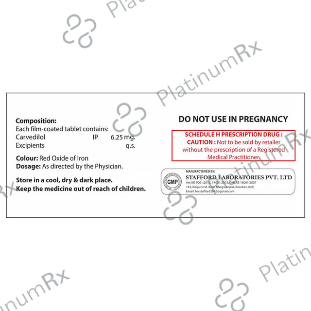 Carvix 6.25 Tablet