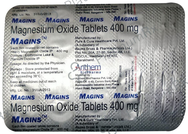 Magins 400mg Tablet 10s