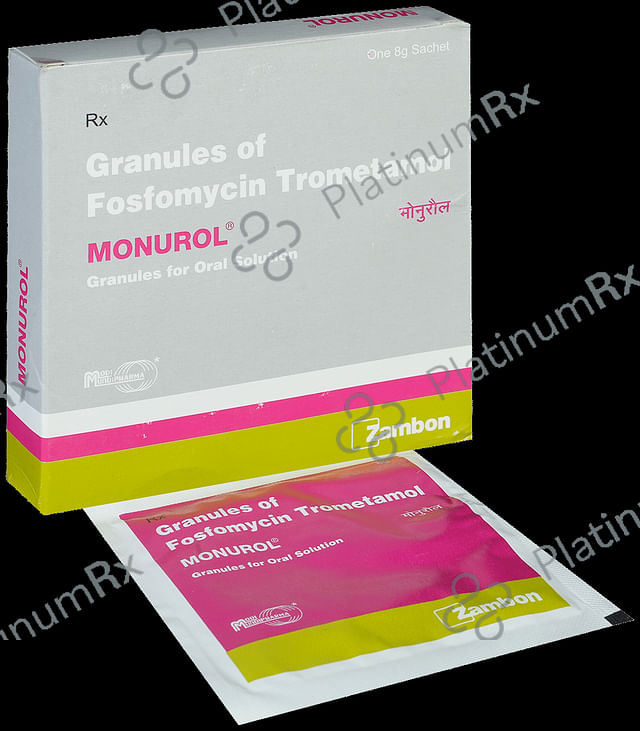 Monurol 3gm Granules For Oral Solution 8gm