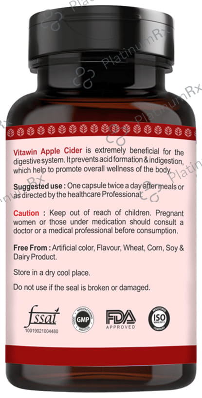 Vitawin Apple Cider Vegetarian Capsule