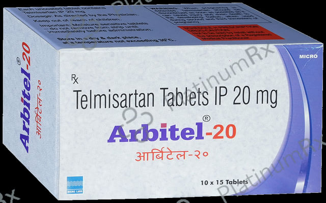 Arbitel 20mg Tablet 15s