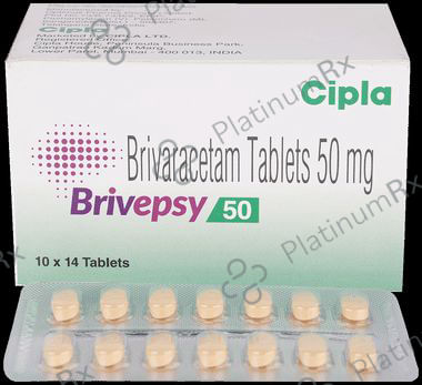 Brivepsy 50mg Tablet 14s