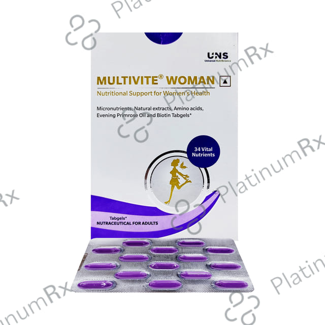 Multivite Woman Nutritional Support For Women's Health 15s