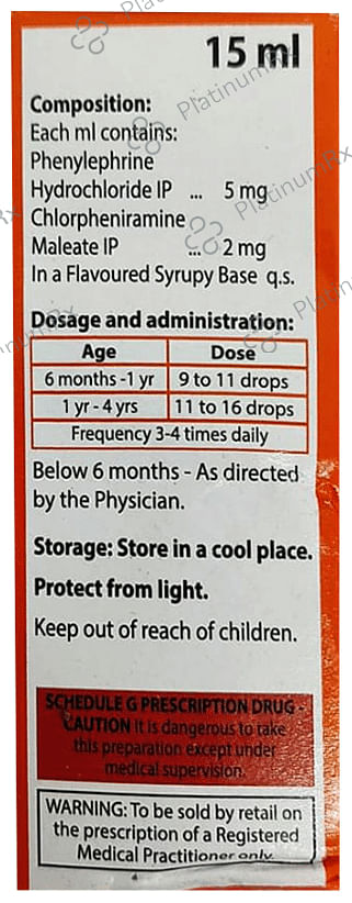 Coriminic 2/5mg Drops 15ml