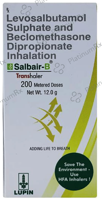 Salbair B 50/50mcg Transhaler 200MDI
