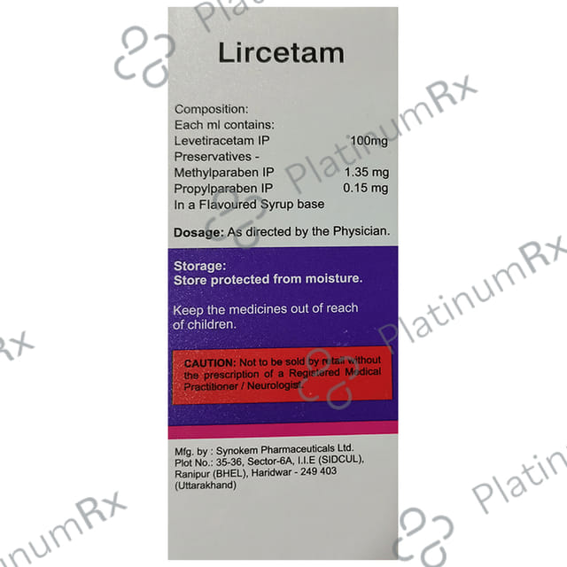 Lircetam Oral Solution 100ml