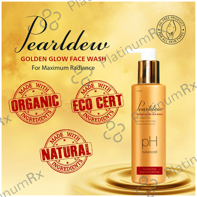Pearldew Golden Glow Face Wash