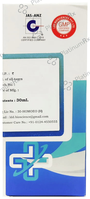 LDD Bioscience Chamomilla Dilution 30 30 ml
