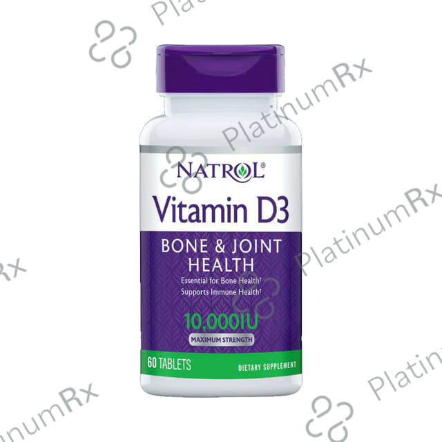 Natrol Vitamin D3 60000IU Tablet 60s