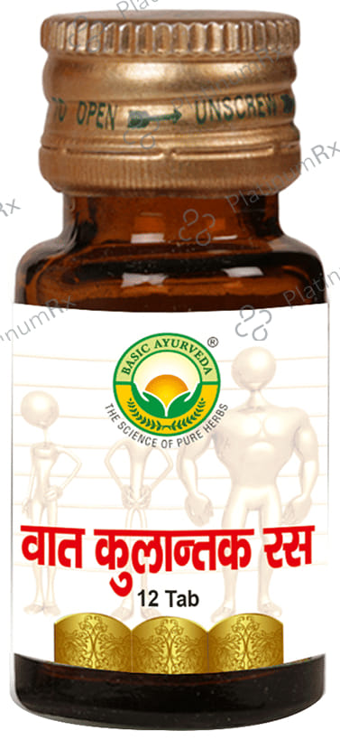 Basic Ayurveda Vata Kulantak Ras Tablet 12 tablets