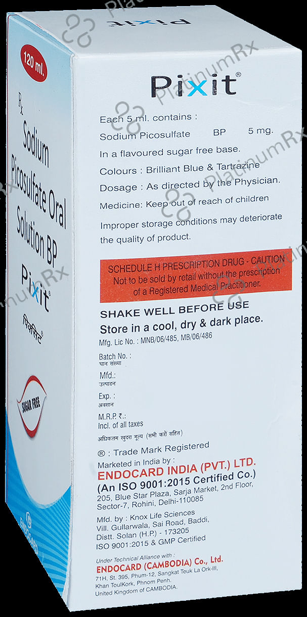 Pixit Oral Solution Sugar Free