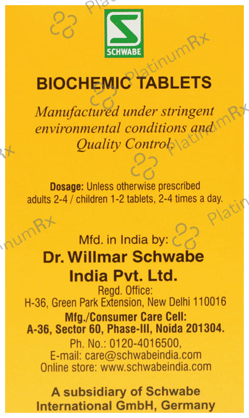 Dr Willmar Schwabe India Magnesia Phosphoricum Biochemic Tablet 6X 25 gm