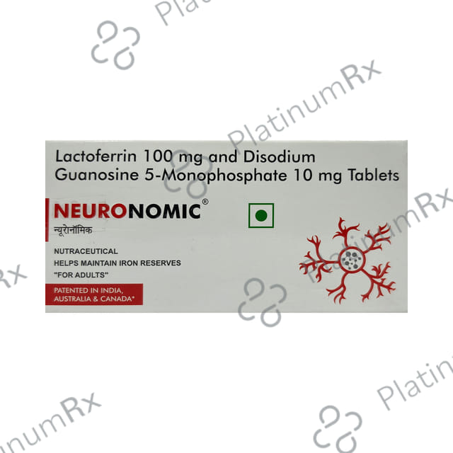 Neuronomic 10/100mg Tablet 10s