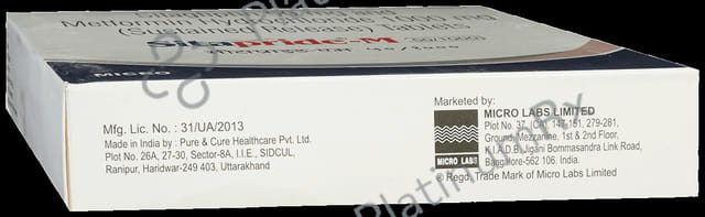 Sitapride M 50/1000mg Tablet SR 15s